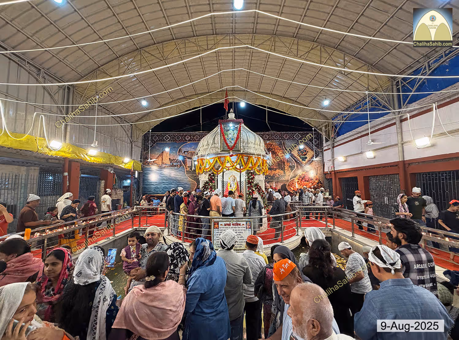 Chaliha Sahib at the mandir — photograph 1