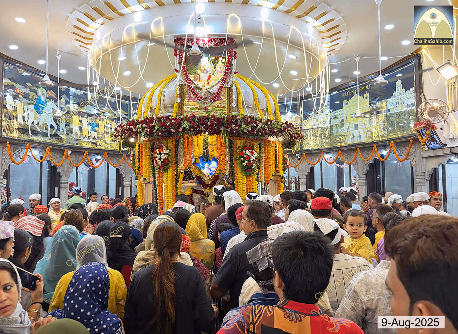 Chaliha Sahib at the mandir — photograph 2